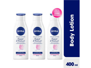 NIVEA Watimagbo Pack- Perfect & Radiant Body Lotion - 400ml (Pack of 3)