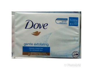 Dove Gentle Exfoliating Beauty Cream Bar Soap (4in1 Pack)