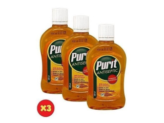 Purit Antiseptic Disinfectant Liquid - 125ml X3
