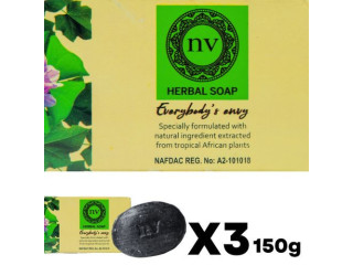 Nv Herbal Anti-Ageing + Anti-Bacterial Bathing Soap (150g) - X3