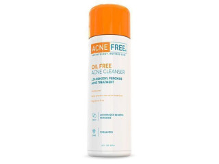 ACNE FREE Oil Free Acne Cleanser (Benzoyl Peroxide 2.5%) - 237ml